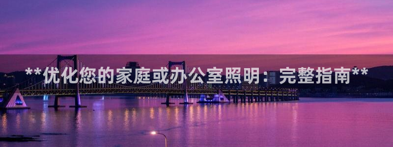 **优化您的家庭或办公室照明：完整指南**