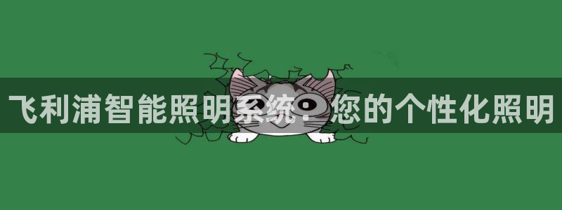 飞利浦智能照明系统：您的个性化照明