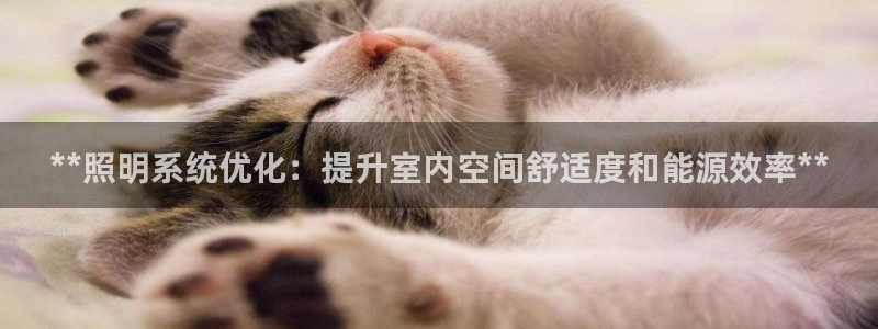 **照明系统优化：提升室内空间舒适度和能