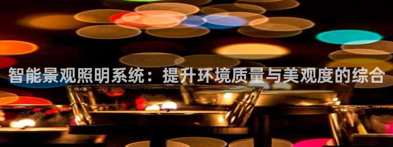 智能景观照明系统：提升环境质量与美观度的