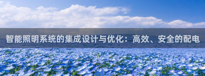 智能照明系统的集成设计与优化:高效、安全的配电