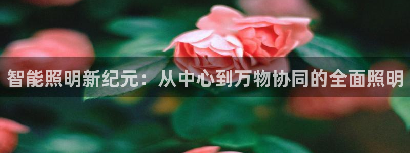 智能照明新纪元：从中心到万物协同的全面照明