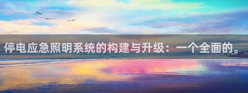 停电应急照明系统的构建与升级：一个全面的。