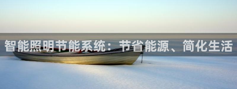 智能照明节能系统：节省能源、简化生活