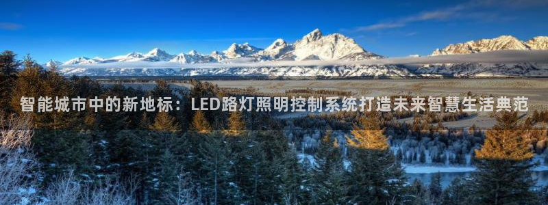 智能城市中的新地标：LED路灯照明控制系统打造未来智慧生活典范
