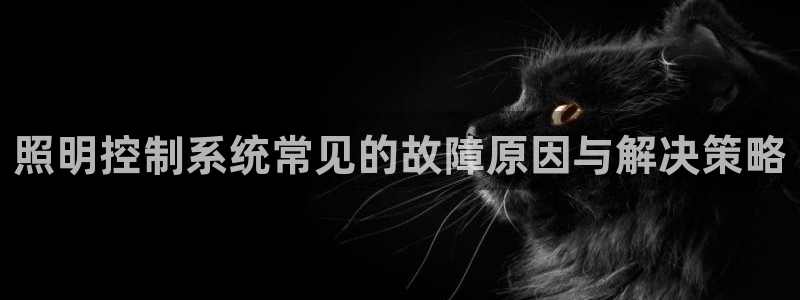 照明控制系统常见的故障原因与解决策略