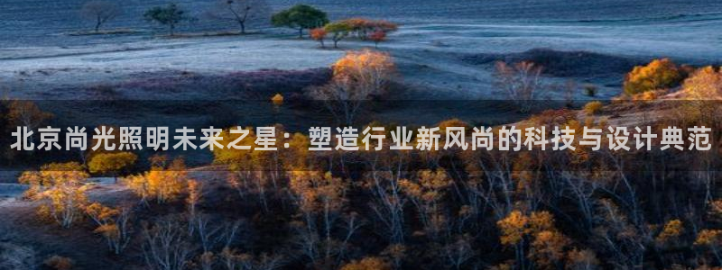 北京尚光照明未来之星：塑造行业新风尚的科